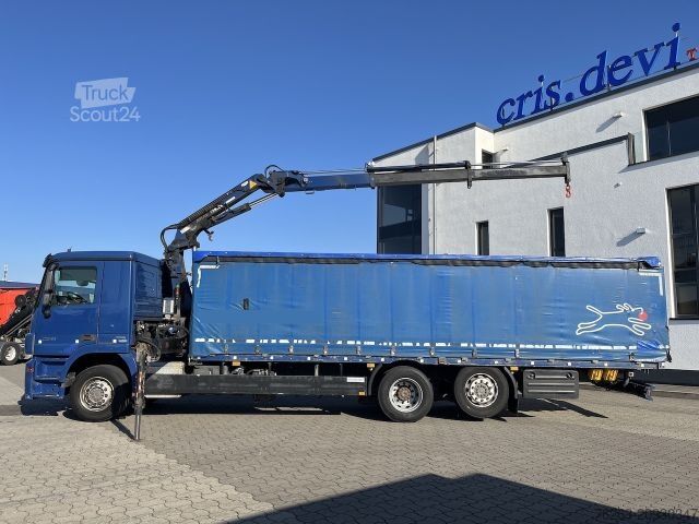 Macara montată pe camion MERCEDES-BENZ 2541 6x2 Atlas 135.2E Pritsche 8,20 m Ausziehbar