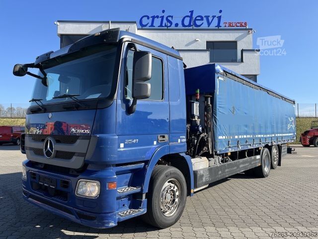 Vrachtauto met open laadbak MERCEDES-BENZ 2541 6x2 Atlas 135.2E Pritsche 8,20 m