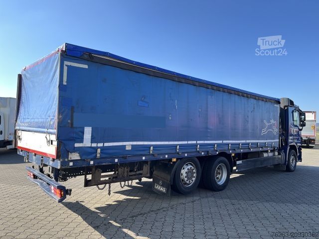 Vrachtauto met open laadbak MERCEDES-BENZ 2541 6x2 Atlas 135.2E Pritsche 8,20 m