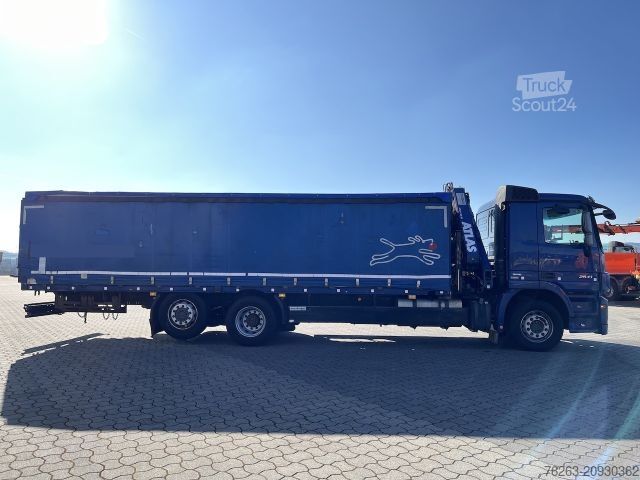 Vrachtauto met open laadbak MERCEDES-BENZ 2541 6x2 Atlas 135.2E Pritsche 8,20 m