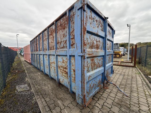 Camion scarrabile MERCEDES-BENZ Abrollcontainer / Abrollmulde 37 cbm