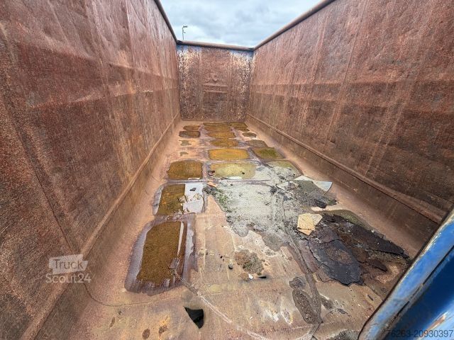 Camion scarrabile MERCEDES-BENZ Abrollcontainer / Abrollmulde 37 cbm