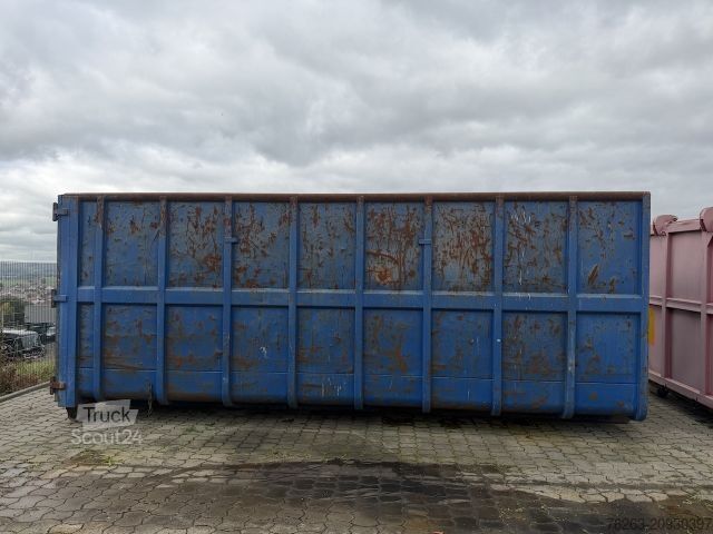 Camion scarrabile MERCEDES-BENZ Abrollcontainer / Abrollmulde 37 cbm