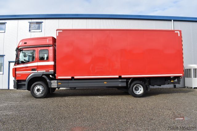 Vrachtwagen met bakwagen MERCEDES-BENZ Atego 1330 L E6 6-Sitze AHK LBW Möbel grosse HB