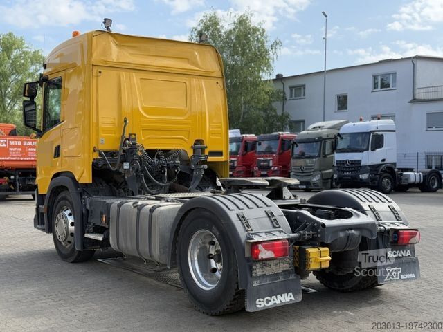 Стандартний тягач SCANIA G450 4x2 Euro 6 SZM Kipphydraulik Blatt/ Luft