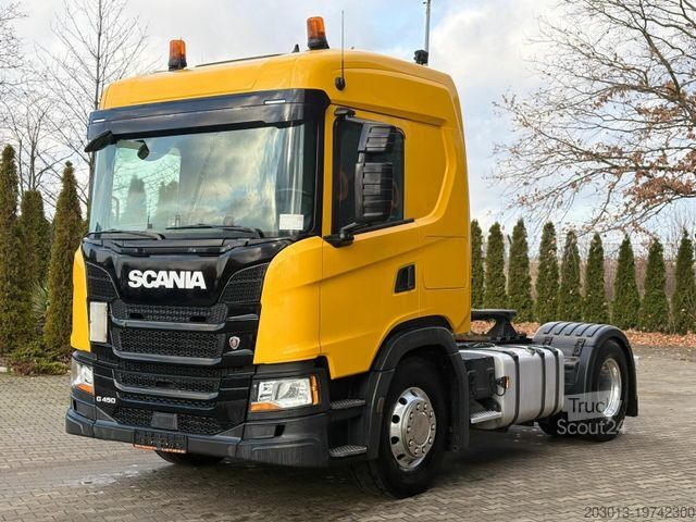 Standard SZM SCANIA G450 4x2 Euro 6 SZM Kipphydraulik Blatt/ Luft