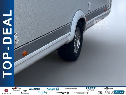 Wohnwagen Hobby Prestige 560 WFU Auflastung 2.000kg