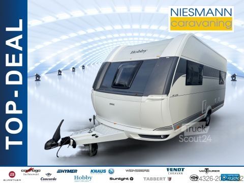 Wohnwagen Hobby De Luxe 495 UL Komfort für 2