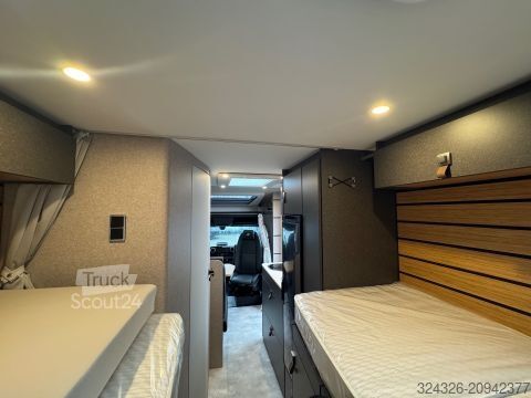 Polointegrovaný obytný vůz Hymer/Eriba ML-T 580 Xperience *4,1 to.*Arktis+Autarkie*Leder