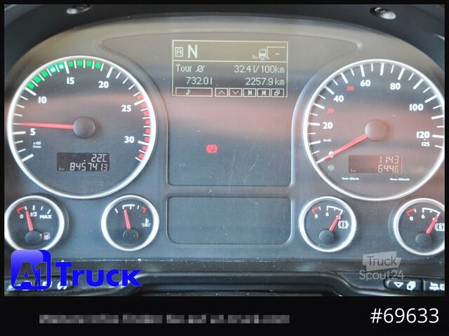 Autodraagtruck MAN 18.400 TGX, Autotransporter Kässbohrer,