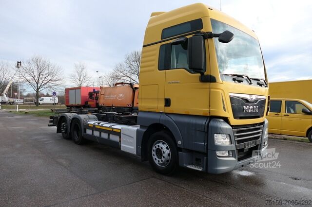 Wechselfahrgestell LKW man TGX 26.420 6x2 KLIMA AHK Lenkachse