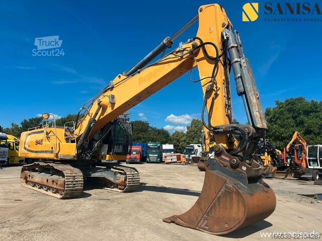 Lánctalpas kotrógép LIEBHERR R946 NLC ZSA/Zusatzhydraulik/Klima/Oilquick OQ80