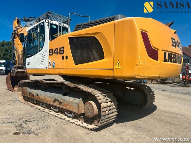 Lánctalpas kotrógép LIEBHERR R946 NLC ZSA/Zusatzhydraulik/Klima/Oilquick OQ80