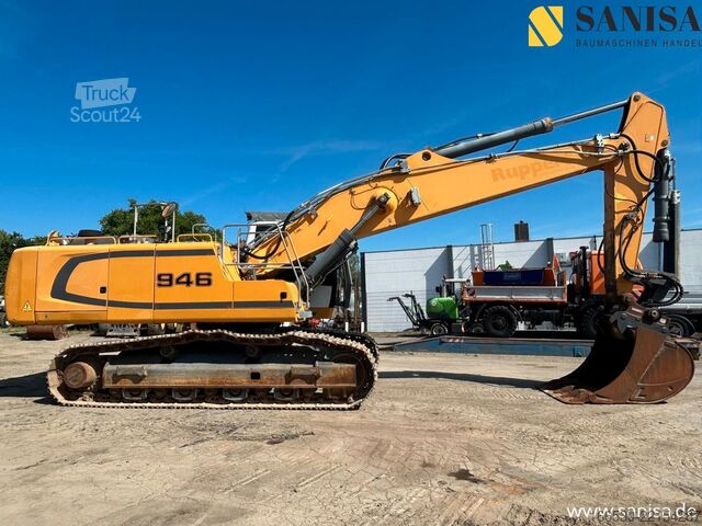Lánctalpas kotrógép LIEBHERR R946 NLC ZSA/Zusatzhydraulik/Klima/Oilquick OQ80