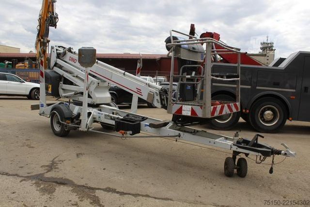 Prikolica sa radnom platformom Dino 180XT Arbeitsbühne 18m Korb Radantrieb  966