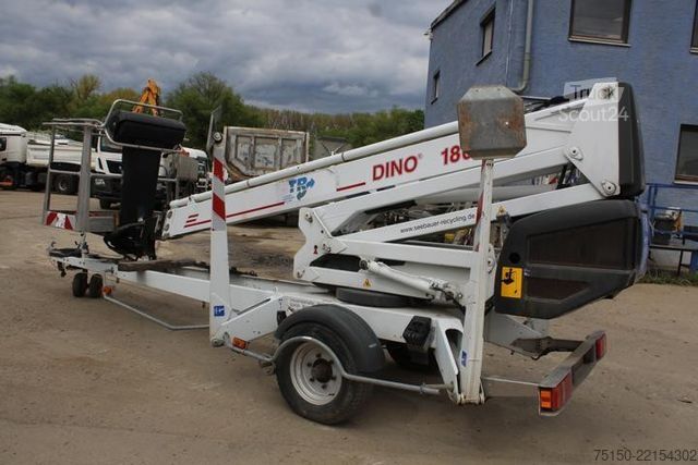 Prikolica sa radnom platformom Dino 180XT Arbeitsbühne 18m Korb Radantrieb  966