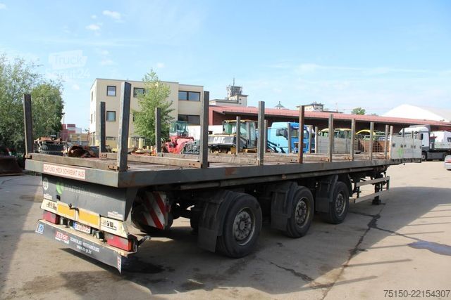 Naczepa z podestem roboczym H&W HWDPSP38 - TELESKOP 6 m - TELESATTEL Nr.: 135