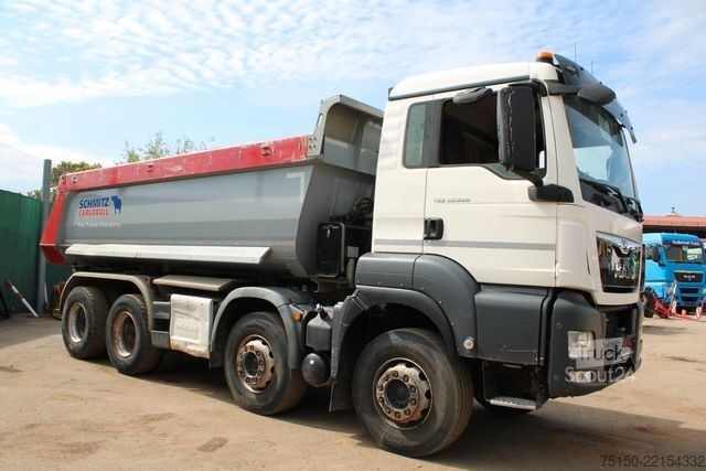 شاحنة قلابة MAN TGS 35.500 8x4 BB - Schmitz SKI 5.5 - Nr.: 042