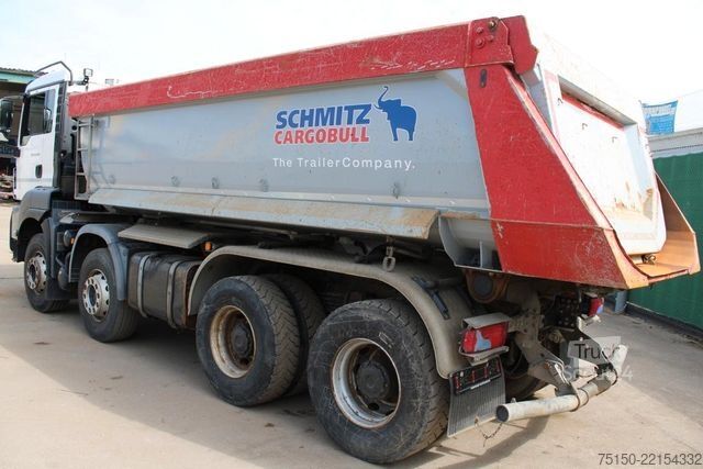 شاحنة قلابة MAN TGS 35.500 8x4 BB - Schmitz SKI 5.5 - Nr.: 042