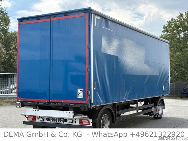 Open aanhangwagen met zeil WEB-TRAILER Durchladesystem*SAF*Beidseitig Schiebeplane*TÜV*
