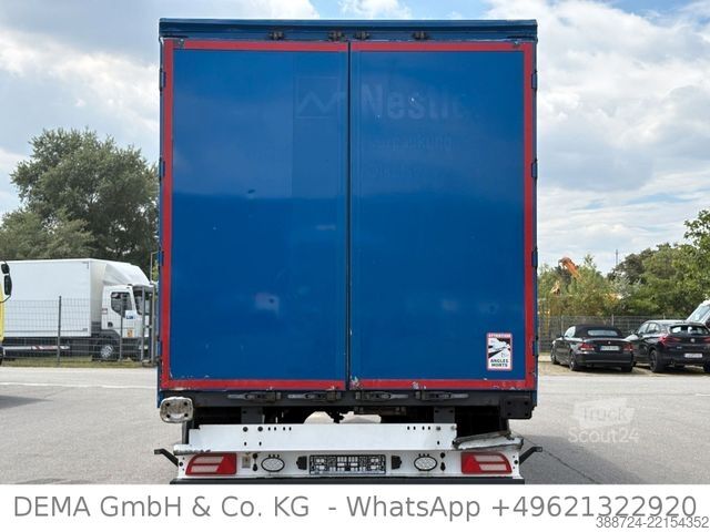 Open aanhangwagen met zeil WEB-TRAILER Durchladesystem*SAF*Beidseitig Schiebeplane*TÜV*