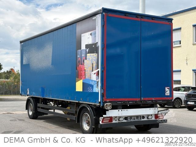 Open aanhangwagen met zeil WEB-TRAILER Durchladesystem*SAF*Beidseitig Schiebeplane*TÜV*