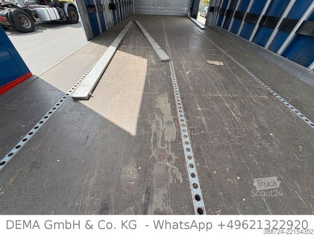 Open aanhangwagen met zeil WEB-TRAILER Durchladesystem*SAF*Beidseitig Schiebeplane*TÜV*