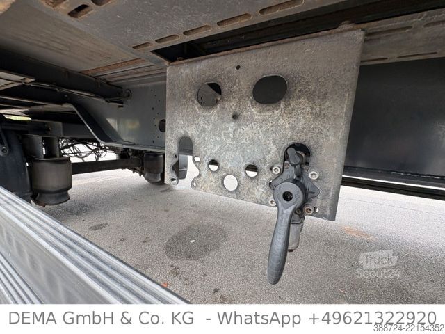 Open aanhangwagen met zeil WEB-TRAILER Durchladesystem*SAF*Beidseitig Schiebeplane*TÜV*