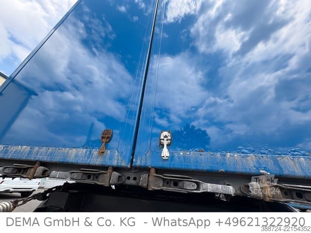 Open aanhangwagen met zeil WEB-TRAILER Durchladesystem*SAF*Beidseitig Schiebeplane*TÜV*