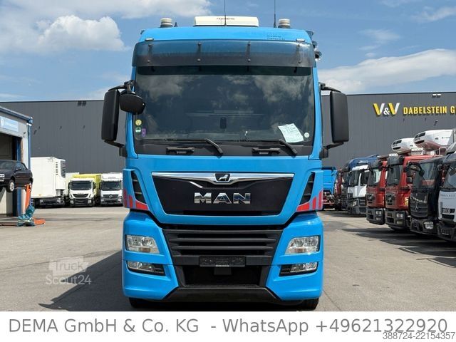 Nákladné auto s plochou korbou a plachtou MAN TGX26500*Intarder*Standklim*Edscha*XL Zertifikat