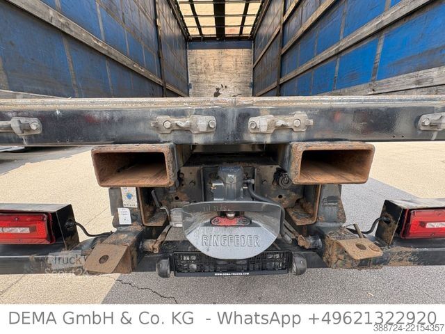 Nákladné auto s plochou korbou a plachtou MAN TGX26500*Intarder*Standklim*Edscha*XL Zertifikat