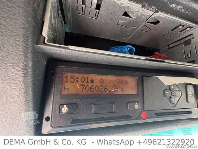 Nákladné auto s plochou korbou a plachtou MAN TGX26500*Intarder*Standklim*Edscha*XL Zertifikat