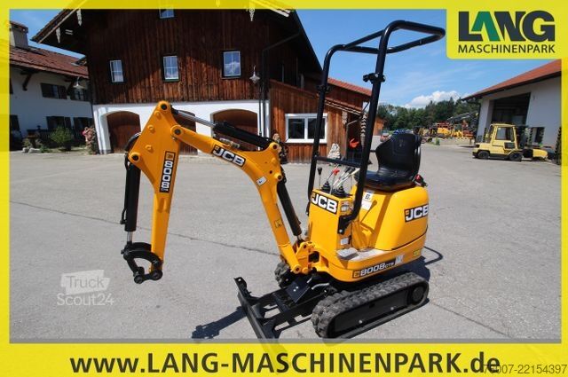 Minikaivinkone JCB 8008 Microbagger