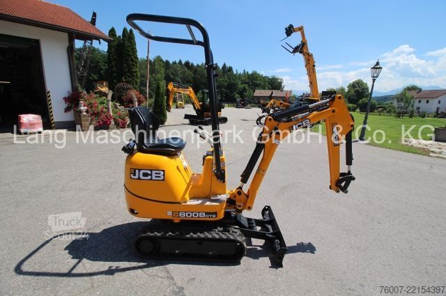 Minikaivinkone JCB 8008 Microbagger