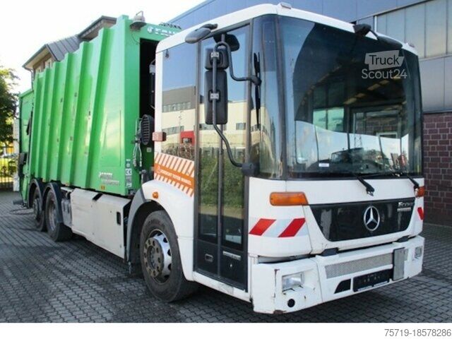 Garbage truck Mercedes-Benz 2633 Econic 6x2 Faun VarioPress