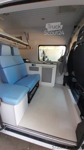 Campervan Fiat Ducato Camper | 2 Schlafplätze Küche | Reisefertig