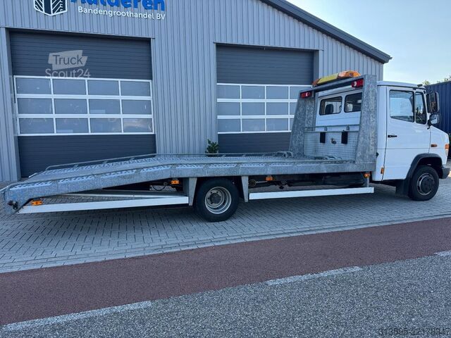 автомобиль-фургон для перевозки автомобилей Mercedes-Benz Vario 614, Tijhof Galvaniced Car transporter