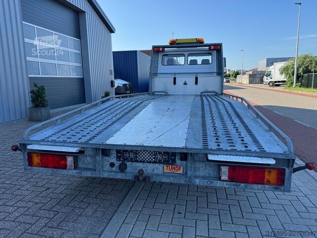 автомобиль-фургон для перевозки автомобилей Mercedes-Benz Vario 614, Tijhof Galvaniced Car transporter