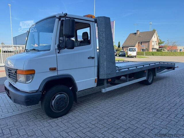 автомобиль-фургон для перевозки автомобилей Mercedes-Benz Vario 614, Tijhof Galvaniced Car transporter