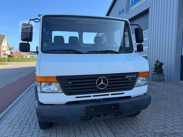 автомобиль-фургон для перевозки автомобилей Mercedes-Benz Vario 614, Tijhof Galvaniced Car transporter