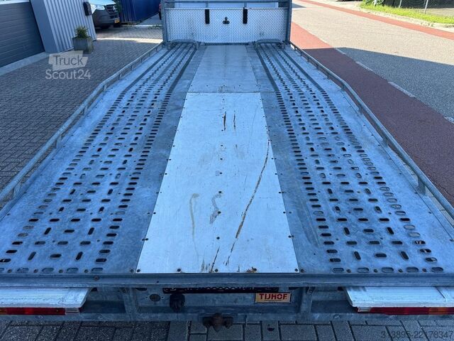 Autotransporter Mercedes-Benz Vario 614, Tijhof Galvaniced Car transporter