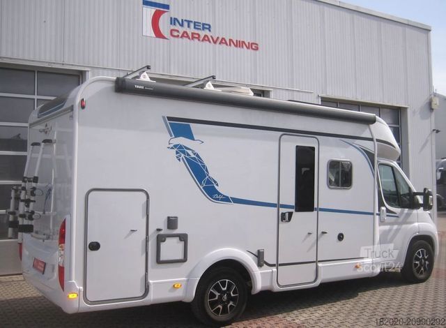 Daļēji integrēta kemperis BÜRSTNER Delfin T 680 G Winterpak., Lithium, Luftfed.