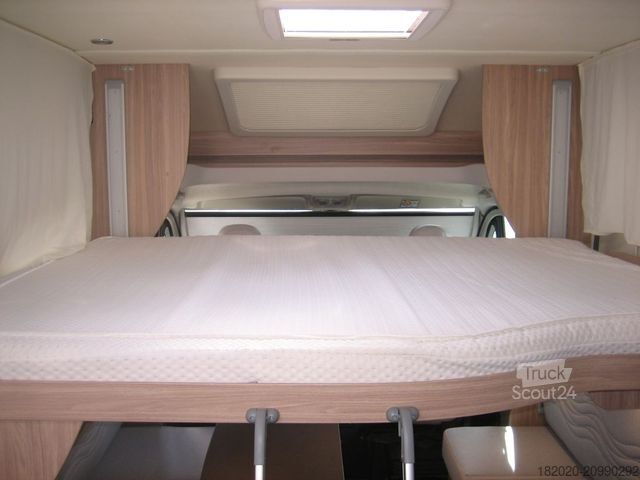 Daļēji integrēta kemperis BÜRSTNER Delfin T 680 G Winterpak., Lithium, Luftfed.