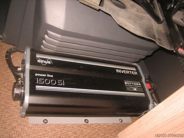 Daļēji integrēta kemperis BÜRSTNER Delfin T 680 G Winterpak., Lithium, Luftfed.