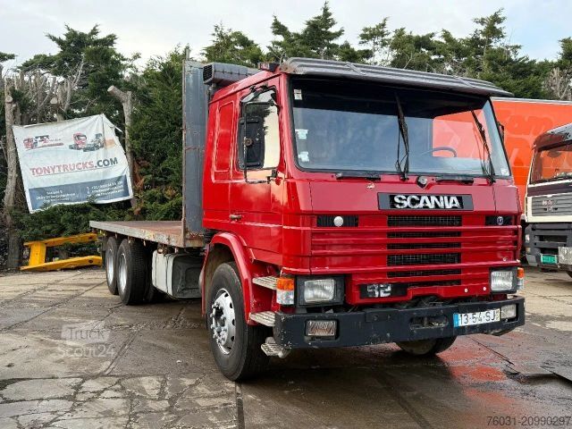 Camion plateau SCANIA 92H 280 6X2 Platform Manual Gearbox