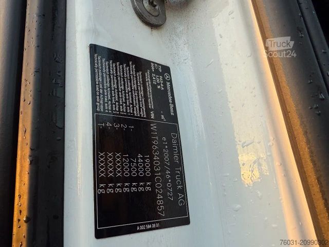 Tracteur routier standard MERCEDES-BENZ Actros 1845 4X2 Spring/Air Mirrorcam Retarder Cl