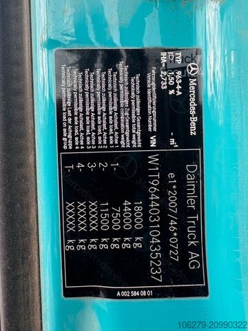 Tracteur routier standard MERCEDES-BENZ 1846 HAD Arocs / 4x4x