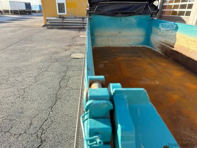Kipper LKW  Meiller Trigenius D421 3 Seiten Kipper Unfall