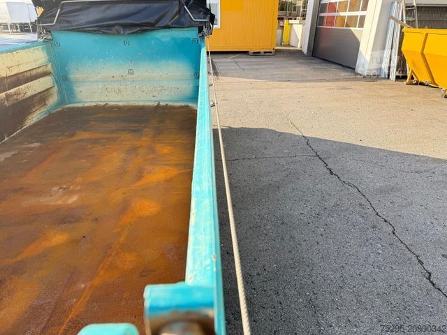 Kipper LKW  Meiller Trigenius D421 3 Seiten Kipper Unfall