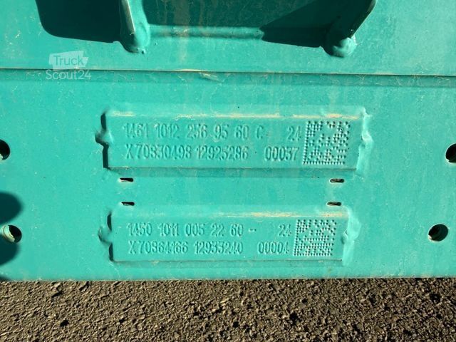 Dreiseitenkipper LKW  Meiller Trigenius D421 3 Seiten Kipper Unfall